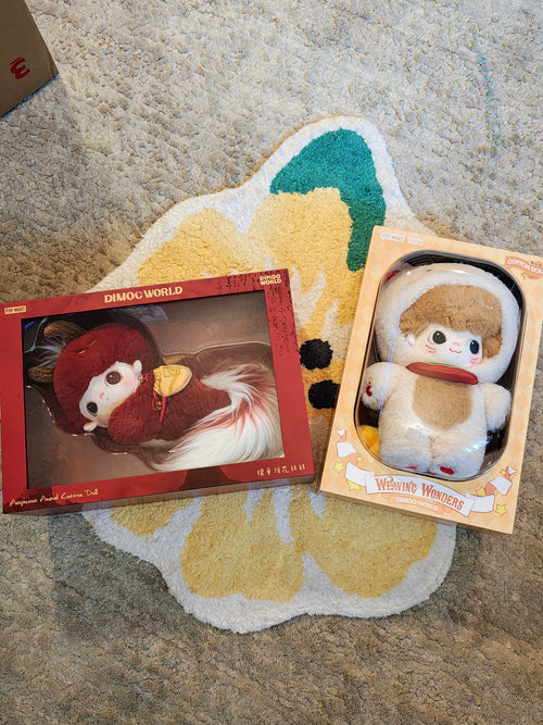 Dimoo Stories in the Cup-Auspicious Animal Cotton Doll